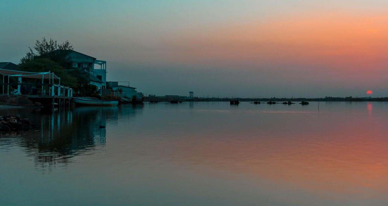 Un lever de Soleil à Kaolack (Senegal)