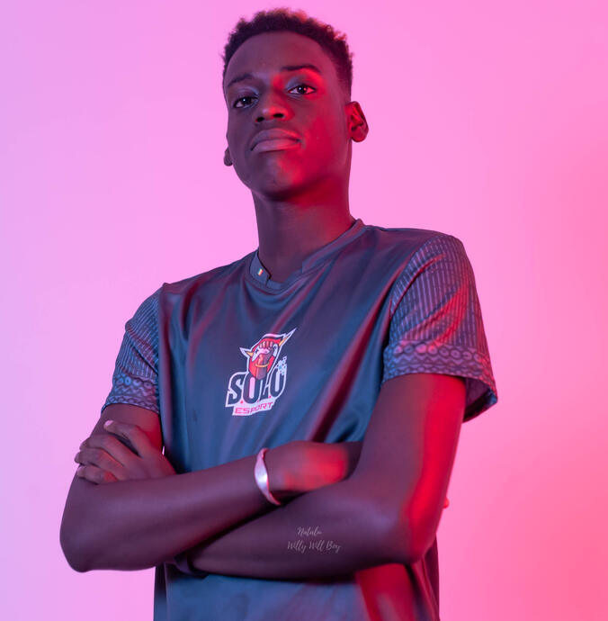 Un Joueur de FIFA du club SoloEsport